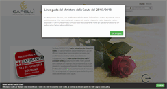 Desktop Screenshot of capellisrl.com